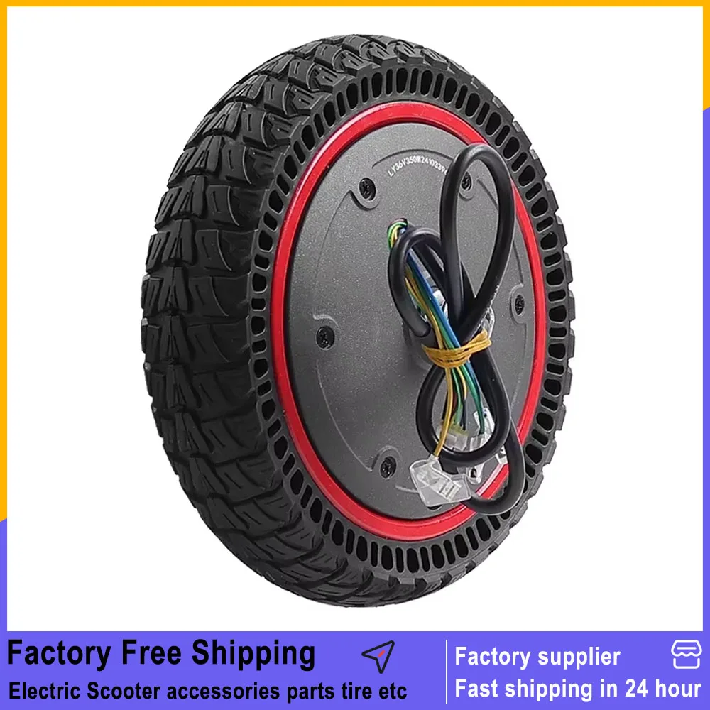 350W 36V Motor Motorrad für Xiaomi M365/Pro2/1S/Lite Elektroroller Kickscooter Stoßdämpfender Stärkter Wabenreifen Image