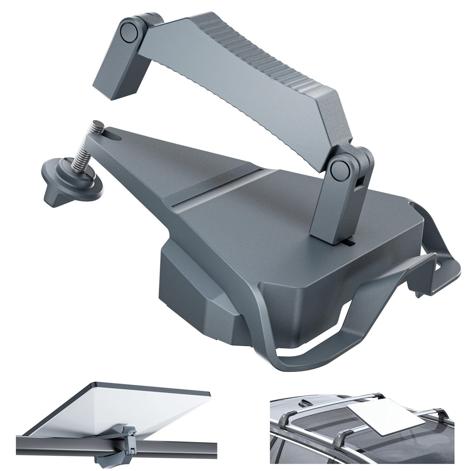 Anmone Autodachhalterung für Starlink Mini-Montagehalter aus Aluminiumlegierung, kompatibel mit Starlink Mini-Rohradapter für Camping Image