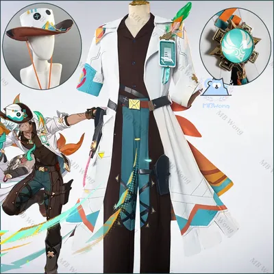 Spiel Genshin Impact Ifa Cosplay Kostüm Perücke Schuhe Ifa Outfit Ifa Ipa Rollenspiel Für Hallowmas Party Comicon Erwachsene Frauen Männer Image