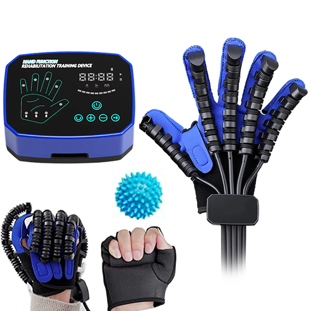 Roboterhandschuhe, Handrehabilitation, automatischer Handtrainer, Rehabilitation, Rehab-Therapie, Hemiplegie-Handschuhe, Fingertrainer, Schlaganfall