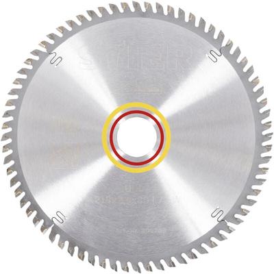 Stier - Kreissägeblatt Profi, Holz, 210 x 2,4 x 30 mm, 72 Zähne, Präzise Holzschnitte für Image