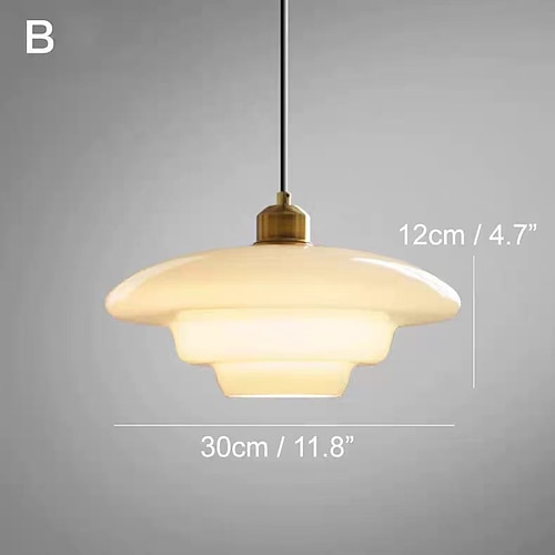 LED-Pendelleuchte Hängelampen für die Decke Glas Messing Pendelleuchten Lampenschirm Kronleuchter für Esszimmer Luxus Wohnzimmer Dekoration 110-240V Image