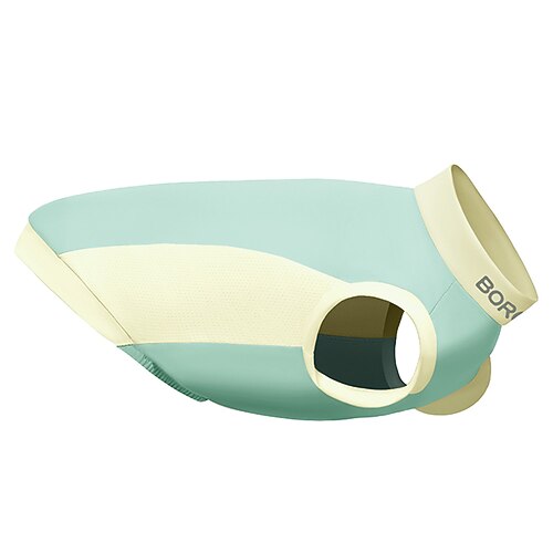 Hunde-Shirts, schnelltrocknende, weiche, dehnbare Haustier-T-Shirts mit reflektierendem Etikett, Tanktop, ärmellose Weste, Sonnenschutz, Hundekleidung für kleine und mittelgroße Hunde Image