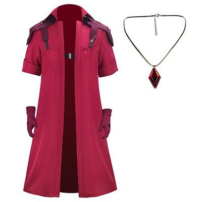 der Teufel könnte weinen Cosplay Anime Mantel Halskette Outfits Cosplay-Anzüge Halloween Karneval Maskerade Mantel Oberteil Hose Für Herren Erwachsene Image