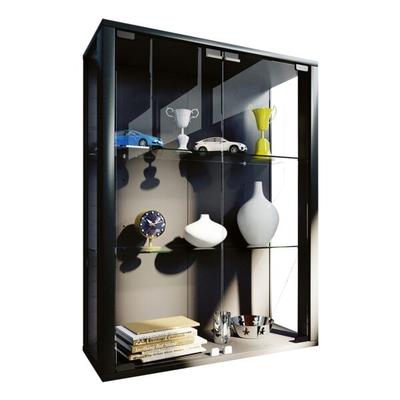 VCM Wandvitrine »Udina« schwarz, 60x80x25 cm Image