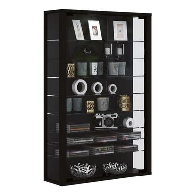 VCM Vitrine »Vitrosa Mini« schwarz, 59x90x18 cm Image