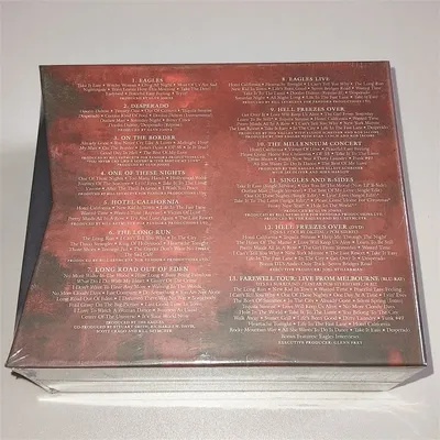 Eagles Don Henley Music Record LEGACY Album 12pcs CD+1pcs DVD+1pcs BD Walkman Car Soundtracks Box CD