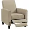 Home theater seat Push back recliner, recliner, small recliner, small space adjustable footboard,