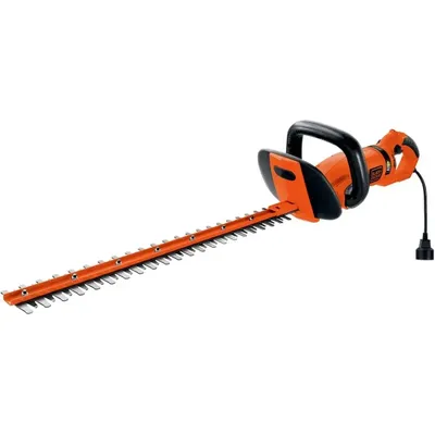 Hedge Trimmer, Rotating Handle, Dual Blade Action Blades, 3.3-Amp, 24-Inch (HH2455)