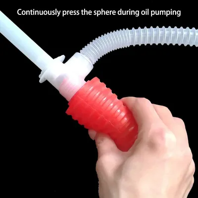 66CM Car Manual Oil Pump Auto Truck Fuel Syphon Oil Gasoline Pump Automotive Hand Diesel Accessories