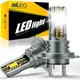 AILEO 2 pezzi luci a led di alta qualità 22000Lm 200W H7 CSP lampadina per fari H4 abbaglianti e anabbaglianti per auto 6500K lampada per automobile da corsa diurna
