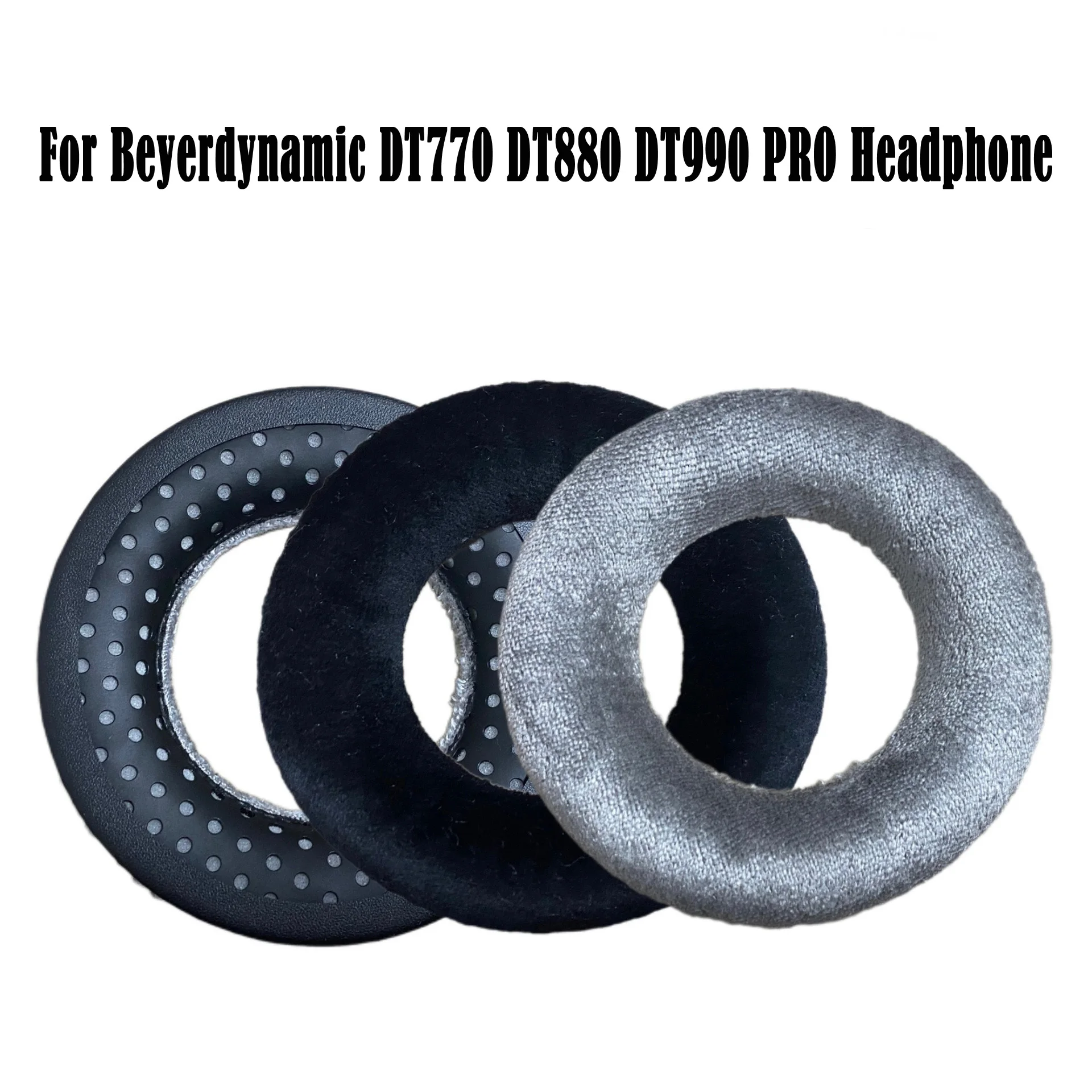 DT 770 Cuscinetti auricolari di ricambio Cuscinetti auricolari compatibili con Beyerdynamic DT990 / DT880 / DT770 PRO Cuffie Gamer Fascia per capelli