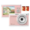 Fotocamera digitale per bambini Fotocamera digitale HD 4K 50MP Zoom digitale 16X Display IPS da 2,88