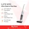 ILIFE W90 Lavaggio intelligente senza fili asciutto e bagnato, aspirazione 5500 Pa, autopulente da 1 minuto, grande doppio serbatoio dell