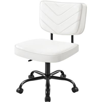 Yaheetech - Schreibtischstuhl, Make-Up Stuhl, Home Office Stuhl ohne Armlehnen, Ergonomischer Image