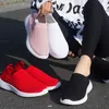 2024 frühling Frauen Schuhe Stricken Socke Turnschuhe Frauen Flache Schuhe Casual Atmungsaktive