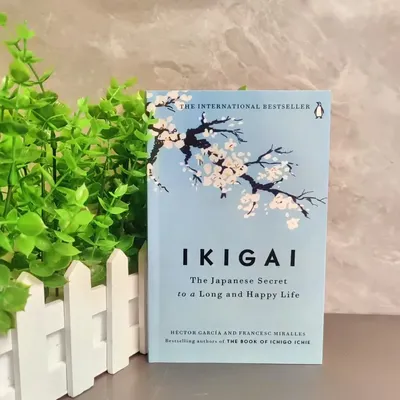 IKIGAI Die japanische Geheimphilosophie für eine glückliche Gesundheit von Hector Garcia Book Rebuilding Happiness + Ein Buch über Hope Fiction Image