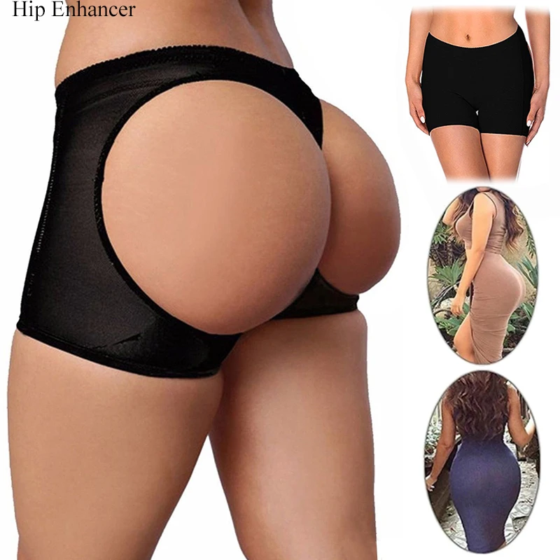 Aishang Butt Lifter Shaper Höschen Shorts Butt Lift Unterwäsche Slips Frauen Body Shaper Ass Push Up Panty Gesäß Offene Hüfte Booty Image