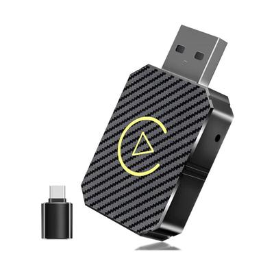 Gabrielle - Kabelloser CarPlay-Adapter für Apple iPhone, kabelloser CarPlay-Adapter mit usb- und Image
