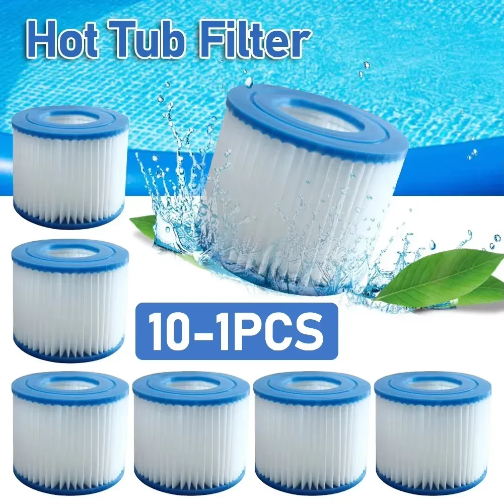 Typ VI Filterkartusche für Bestway Ersatz-Schwimmbadfilter für Flowclear Größe VI Filterkartusche Lay-Z-Spa für Intex Image
