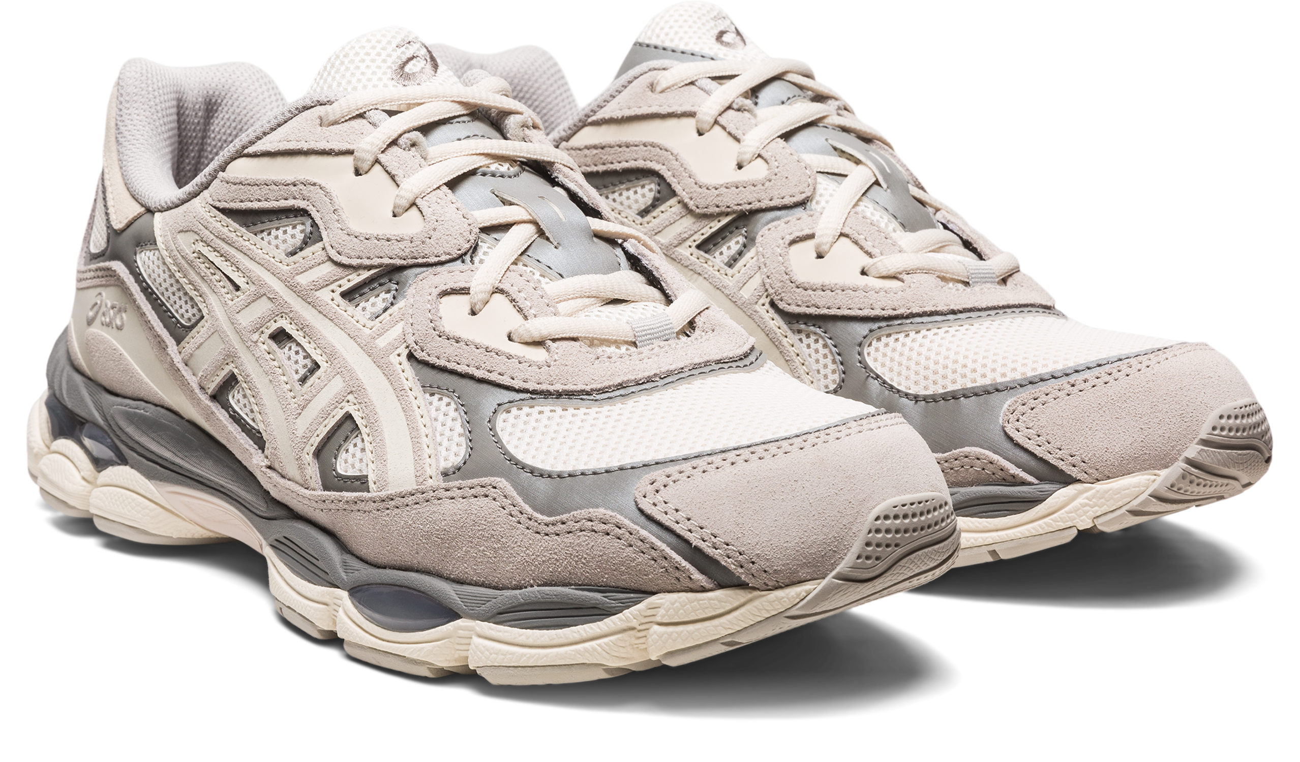 Sneaker ASICS SPORTSTYLE "GEL-NYC", Damen, Gr. 42, beige (cream), Synthetik, Textil, Schuhe Sneaker