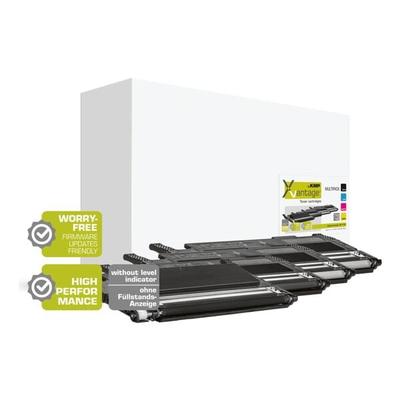 KMP Xvantage Toner-Set ersetzt HP »W2070A / W2071A / W2073A / W2072A« HP117A cyan, magenta, g Image