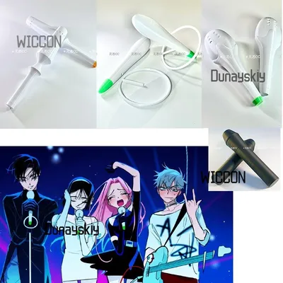 Alien Stage Ruler of My Heart Round 5 Cosplay microphone high quality Ivan Till Mizi Sua Luka Hyuna