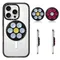 Magnetic Suction Cup Phone Mount Small Silicone Suction Phone Case Grip Stand Holder For All Cell Phones Multi-angle Fixation