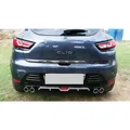 Per Renault Clio/2006-2025 Diffusore Posteriore Paraurti Labbra Splitter Spoiler Tubo di Scarico Kit