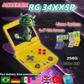 ANBERNIC RG34XXSP Console di gioco portatile retrò Flip Schermo IPS da 3,4 pollici Linux Lettore di videogiochi pieghevole RG 34XXSP a 64 bit PSP