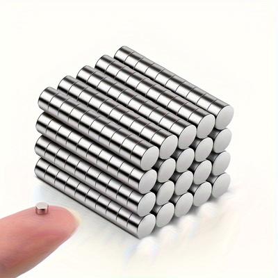 TEMU 280pcs Magnetic Set - 4 X 1.5mm Small Round Neodymium Magnets For Magnetic Boards, Pictures, Whiteboards Image