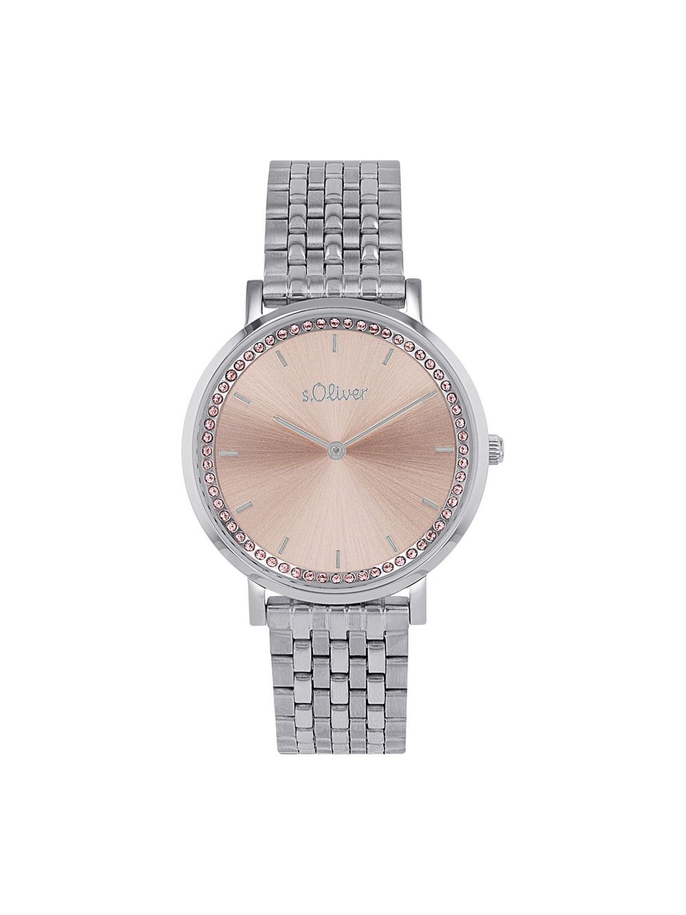 s.Oliver Quarzuhr Damen rosa, 19 Image