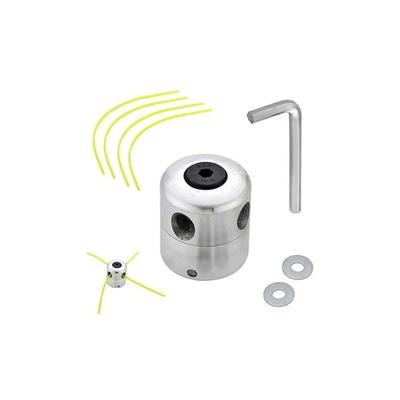 Aluminium-Trimmerkopf, Universal-Trimmerkopf für Freischneider mit 4 Nylonschnüren, Image