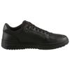 Sneaker TOMMY HILFIGER "TH BASKET CORE LITE LTH MIX", Herren, Gr. 46, schwarz, Leder, Lederimitat, sportlich, Schuhe, Freizeitschuh, Halbschuh, Schnürschuh mit Logoschriftzug