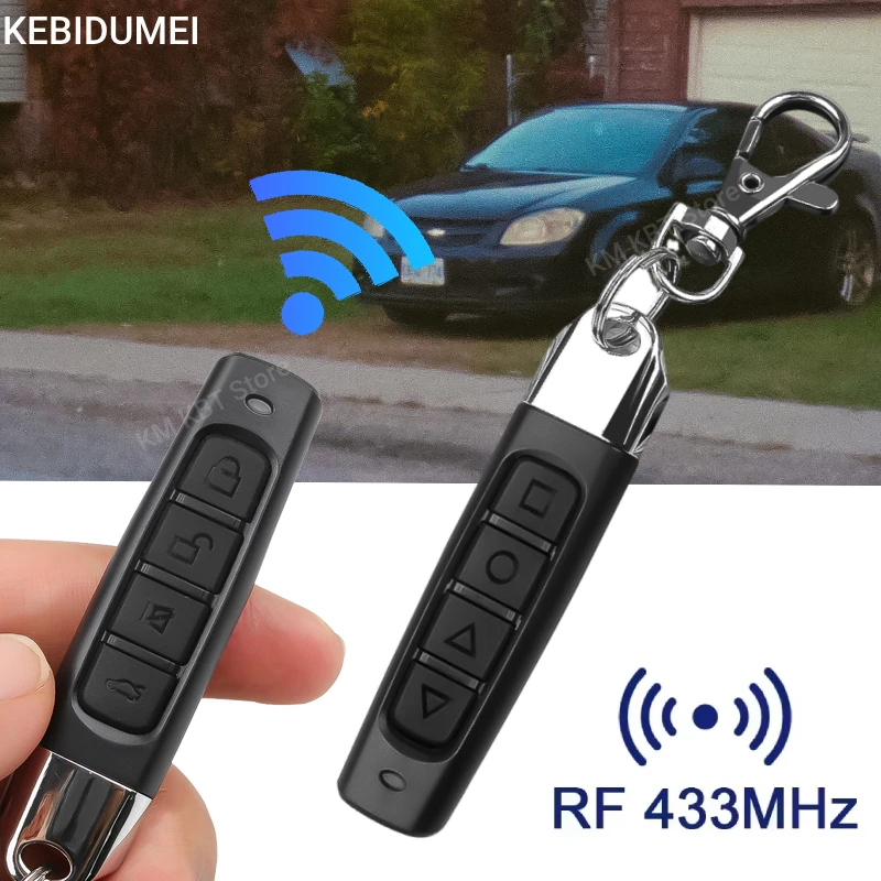 433 MHz Auto Copy Fernbedienung Elektrischer Garagentoröffner Fernbedienung Duplikator Klon Klonen Code Sender Image