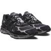 Sneaker ASICS SPORTSTYLE "GEL-NYC", Gr. 47, schwarz (schwarz, grau), Leder, Synthetik, sportlich, Schuhe
