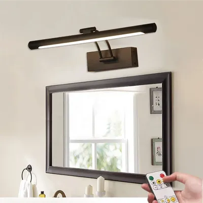 LED Wall light Lamp Rechargeable Wiring-free For Living Room Hallway Bedroom Restroom Mirror Front Lighting Mirror Front Lights
