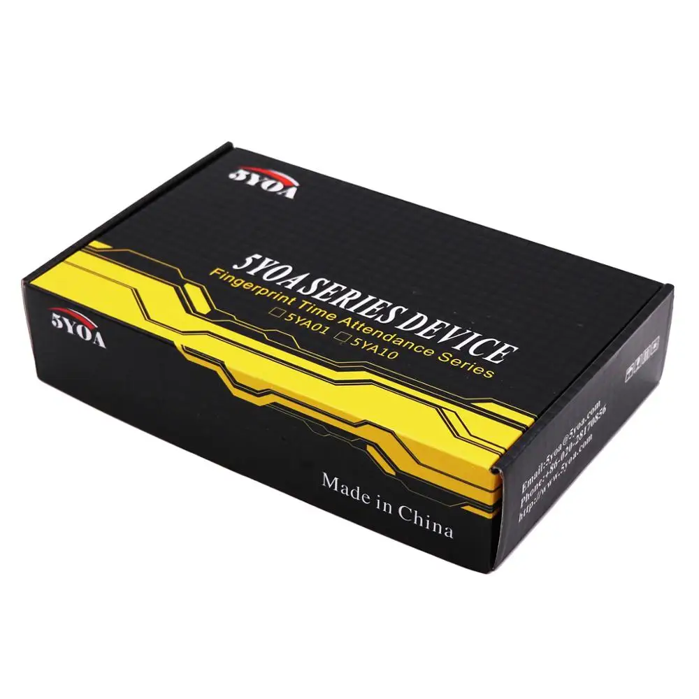 Fingerabdruck-Anwesenheit, biometrisches Maschinensystem, Tastatur für Mitarbeiter, elektrische Stechuhr, Recorder, USB-Datenverwaltung Image