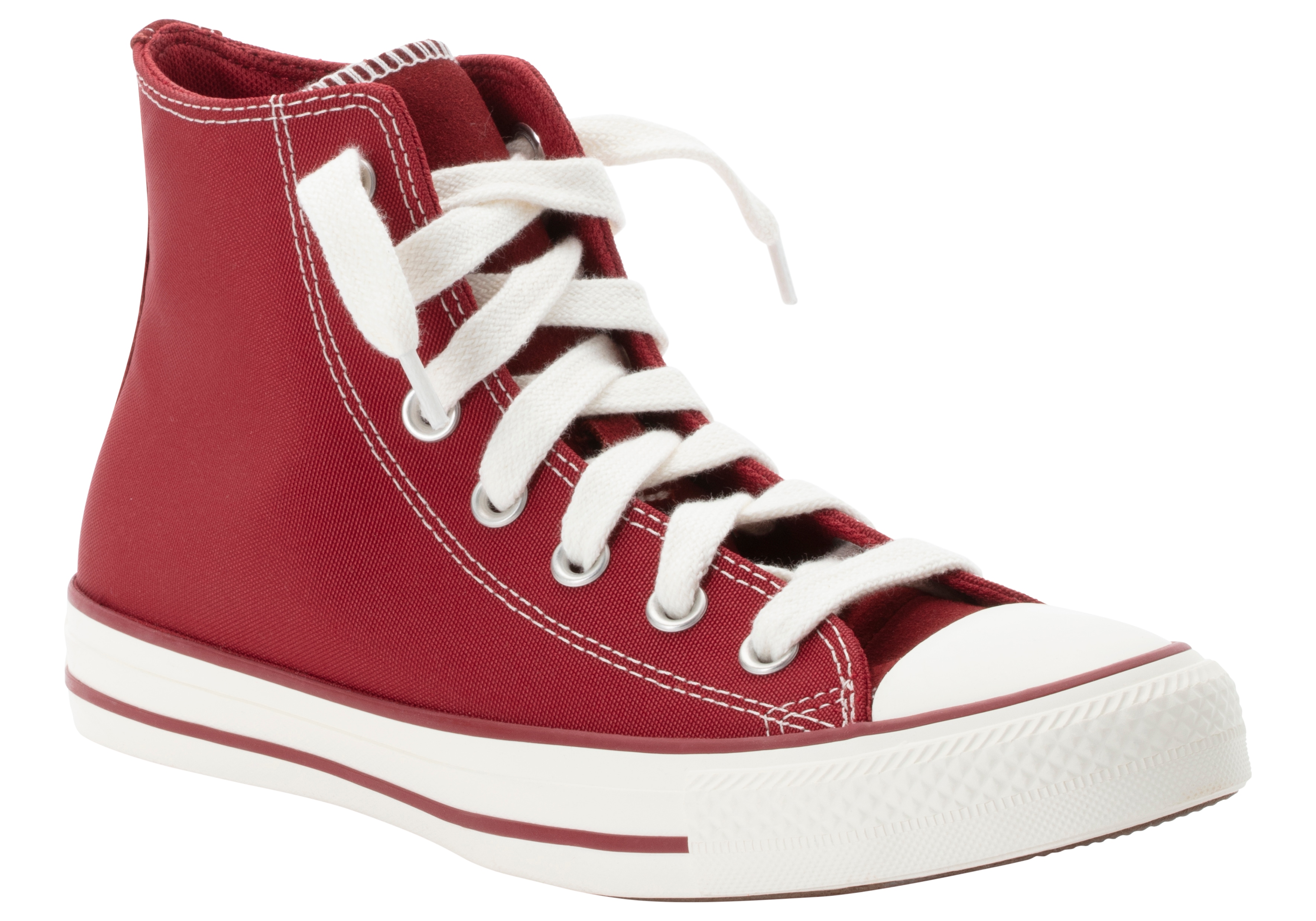 Sneaker CONVERSE "CHUCK TAYLOR ALL STAR CANVAS + SUEDE", Gr. 42,5, schwarz (park rot, egret, schwarz), Textil, Sportlich, Schuhe Image