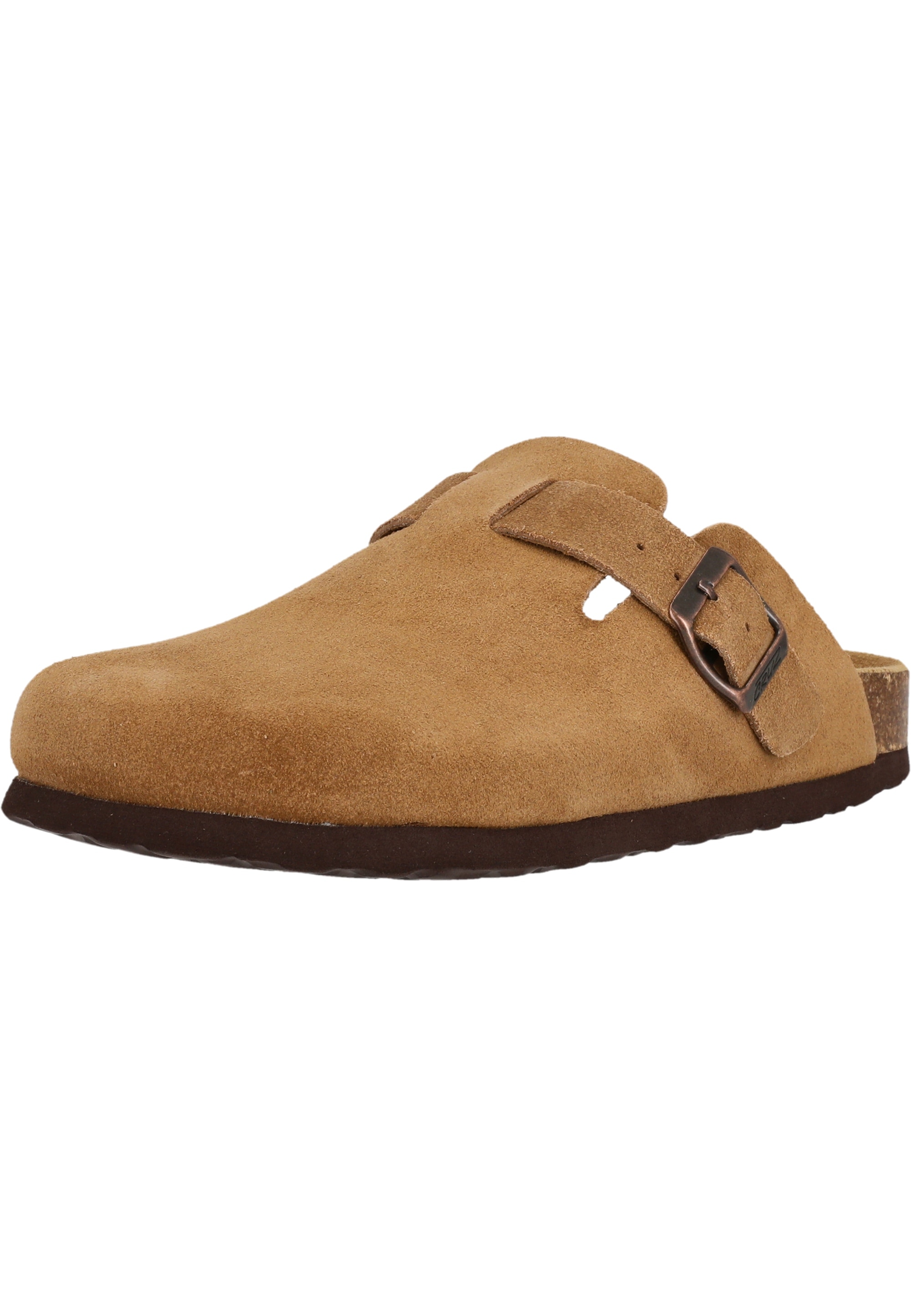 Slipper CRUZ "Corwin", Herren, Gr. 41, braun, Rindsleder, Schuhe, aus atmungsaktivem Material Image