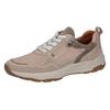 Sneaker WALDLÄUFER "H-TOM", Herren, Gr. 7,5 (41), grau (grau, taupe), Veloursleder, Nubukleder, sportlich, Schuhe, Halbschuh, Schnürschuh, in Komfortweite H (= sehr weit)