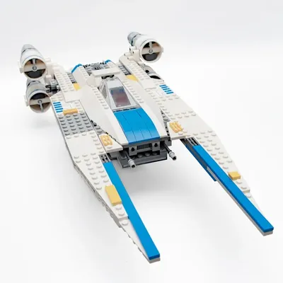 NEUE MOC-75155 Raum Ziegel Kämpfer Rebel U-Wing Kämpfer Stehen Bausteine Pädagogisches Spielen Set Image