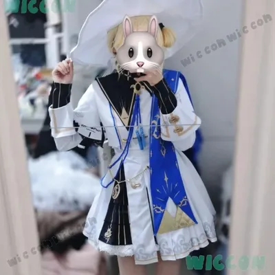 Spiel Wuthering Waves Kleidung Wuwa Phoebe Cosplay Outfit Hut Kostüm Perücke Frauen Fullset Image