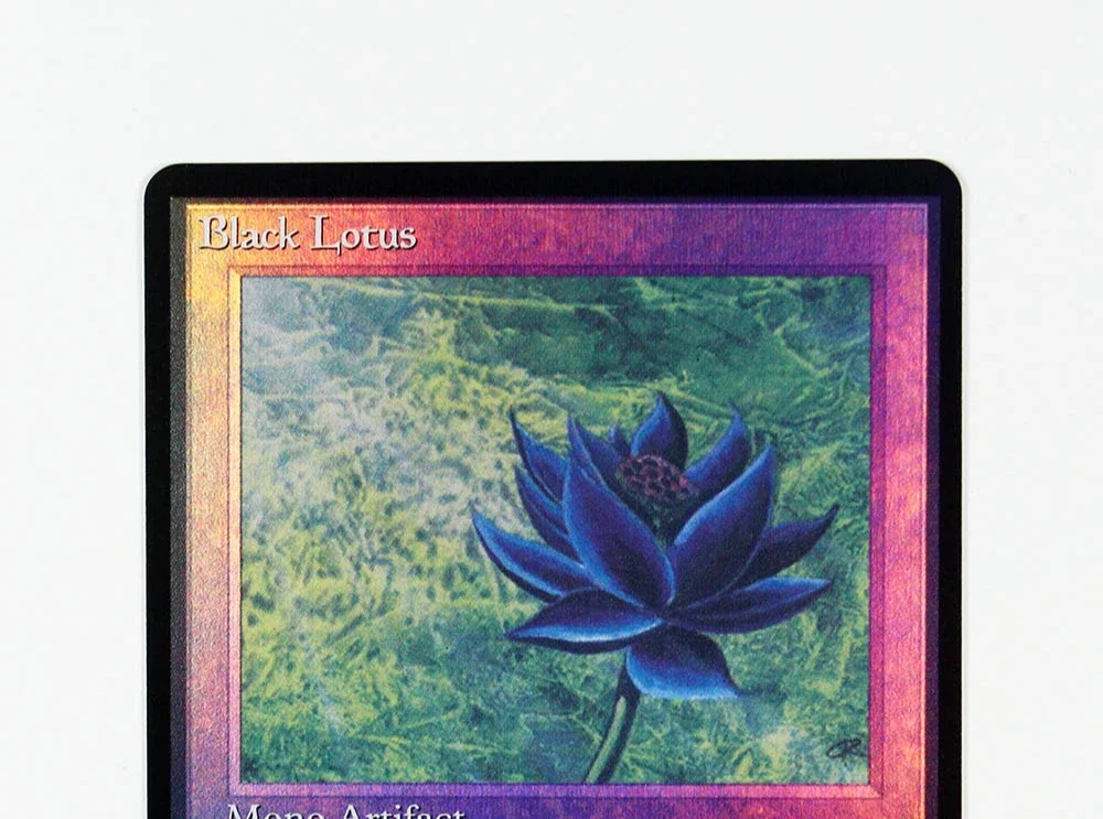 Black Lotus TCG Magisches Proxy-Kartenspiel, schwarz, hochwertiges Proxy-Gathering-Board, Spielspiel, Sammelkarten, Proxy Image