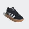 Sneaker ADIDAS ORIGINALS "SAMBA XLG KIDS", Gr. 37, schwarz-weiß (core schwarz, cloud weiß, gum 3), Leder, Synthetik, sportlich, Schuhe, mit erhöhter Sohle und gepolsterter Zunge