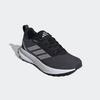 Laufschuh ADIDAS PERFORMANCE "RUNFALCON 5 TR", Gr. 42,5, core schwarz, silber metallic, carbon, Textil, Synthetik, sportlich, Schuhe, Topseller