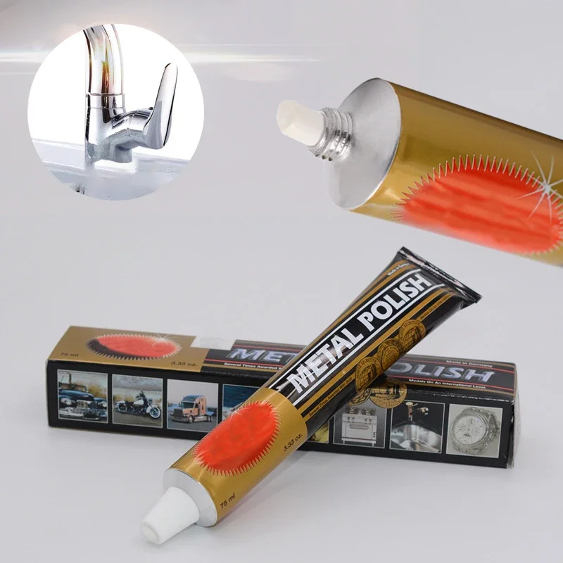 75 ml 100g/50g Creme Messer Maschine Polieren Wachs Spiegel Metall Edelstahl Uhr Polieren Paste Metall polnischen Rost Entferner Image