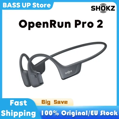 Original SHOKZ OpenRun Pro 2 S820 Bluetooth-Kopfhörer, IP55, wasserdicht, Knochenleitungskopfhörer, Musik, Sport, kabellose Ohrhörer Image