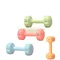 Lezyan 2pcs 1.5kg Dumbbells Home Fitness Equipment Yoga Workouts Arm Muscles Fitness Workout Gym