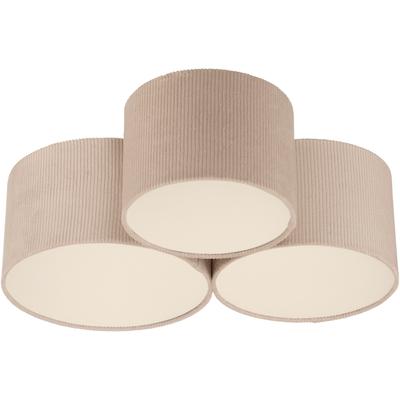 JUST LIGHT Deckenleuchte "GREEN DURO", beige (sand), Ø 40cm H: 23,00cm, Lampen, ExklusiveE27 Image